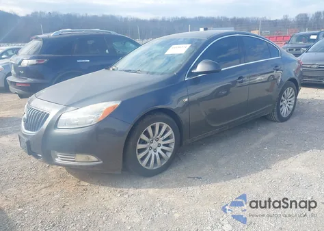 2011 Buick Regal Cxl Russelsheim из США, поврежденный, VIN W04GN5EC5B1106578